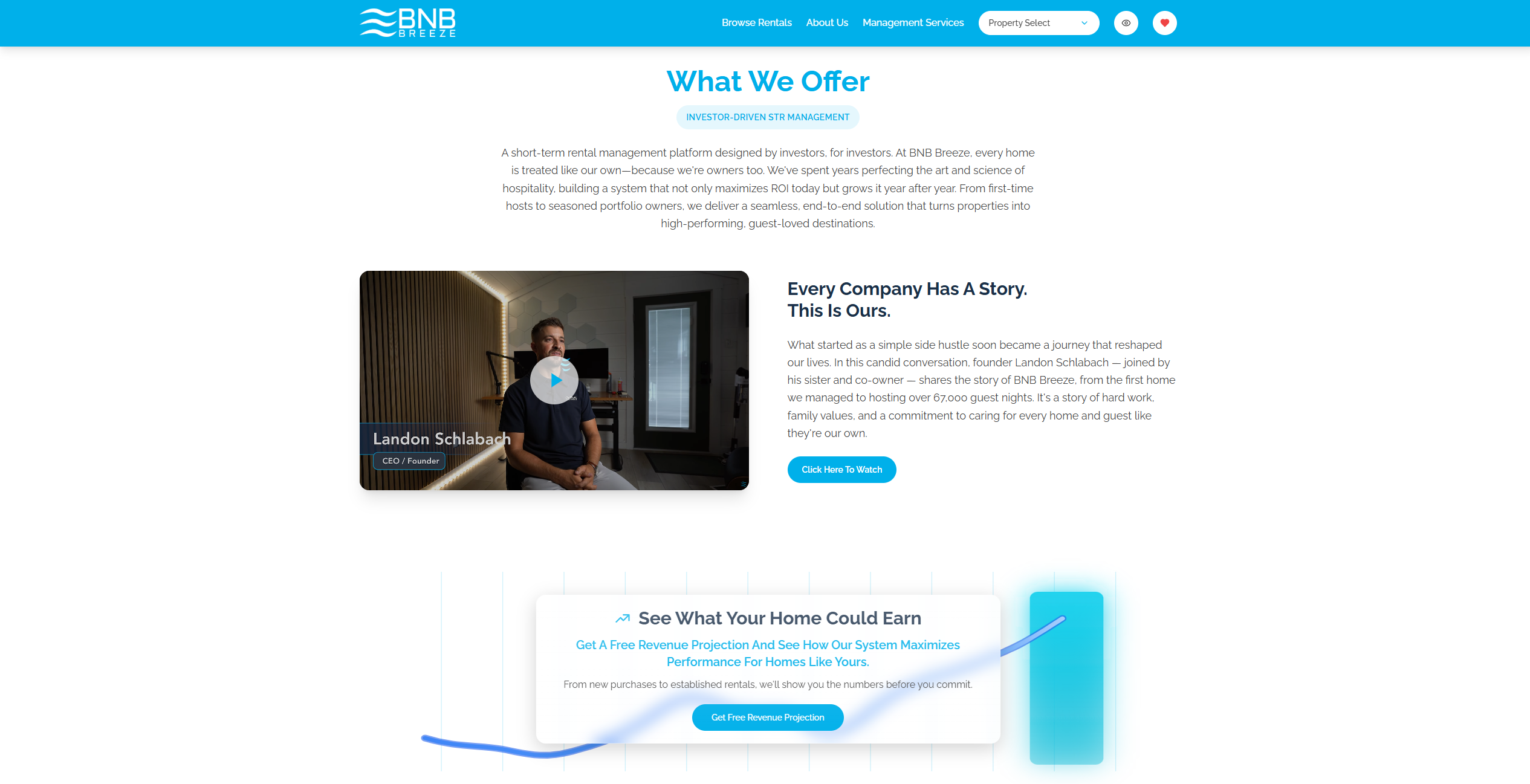 About section preview