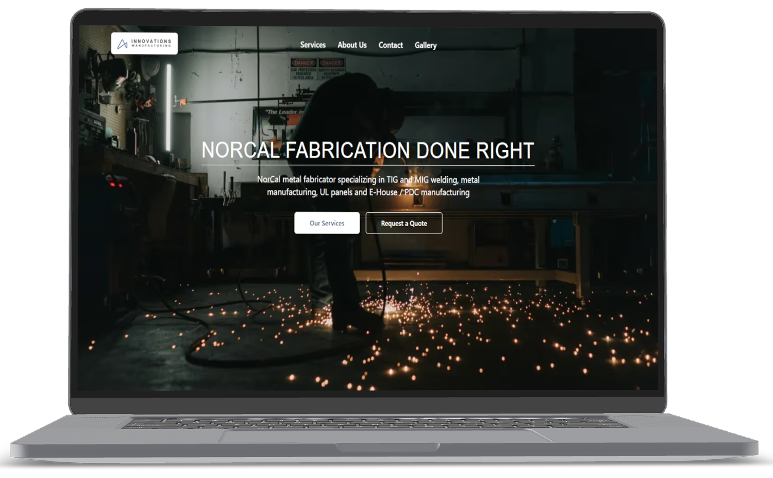 Innovations MFG mockup